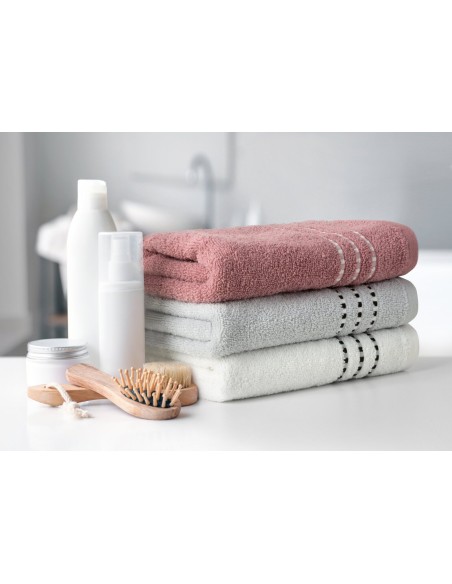 RĘCZNIK FIORE (16) 30 X 50 CM CZERWONY