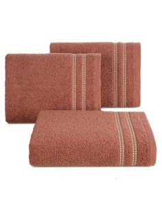 RĘCZNIK ALLY (08) 50 X 90 CM CEGLASTY