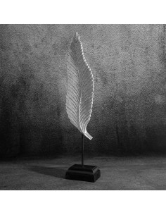 FIGURKA DEKORACYJNA ELDO 12 X 8 X 55 CM SREBRNY 2