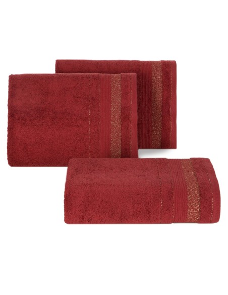 RĘCZNIK APRIL (13) 50 X 90 CM BORDOWY