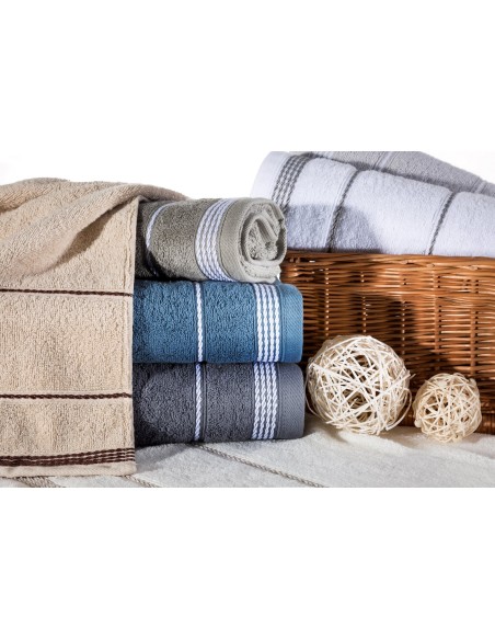 RĘCZNIK MIRA (07) 30 X 50 CM GRAFITOWY