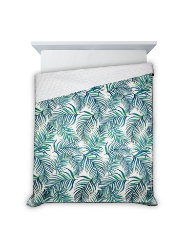 NARZUTA D91 PALMS 02 200 X 220 CM BIAŁY
