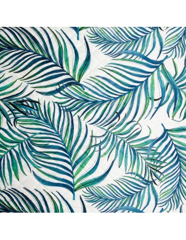 NARZUTA D91 PALMS 02 200 X 220 CM BIAŁY