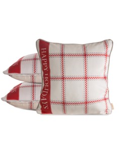 POSZEWKA ŚWIATECZNA CLARK02 45 X 45 CM BEŻOWY 2