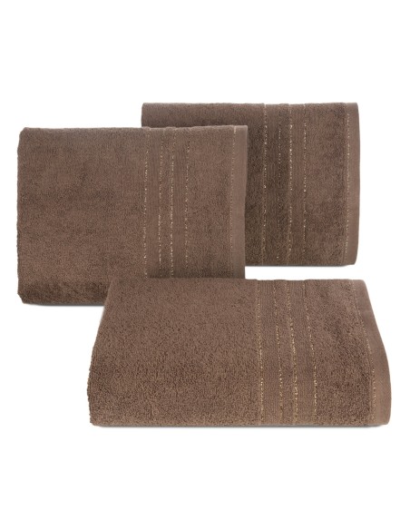 RĘCZNIK GALA (08) 70 X 140 CM CIEMNOBRĄZOWY