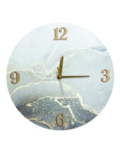 ZEGAR DEKORACYJNY 30 O 60 X 5 CM SREBRNY