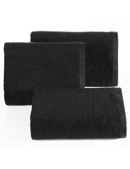 RĘCZNIK GŁADKI2 (17) 50 X 100 CM CZARNY