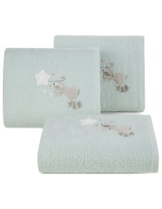 RĘCZNIK DZIECIĘCY BABY48 50 X 90 CM NIEBIESKI