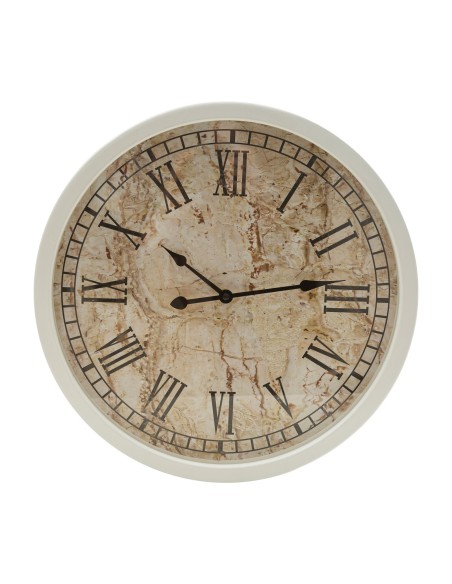 ZEGAR DEKORACYJNY 67 O 40 X 7 CM BEŻOWY