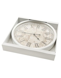 ZEGAR DEKORACYJNY 67 O 40 X 7 CM BEŻOWY 2