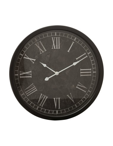ZEGAR DEKORACYJNY 68 O 40 X 7 CM CZARNY