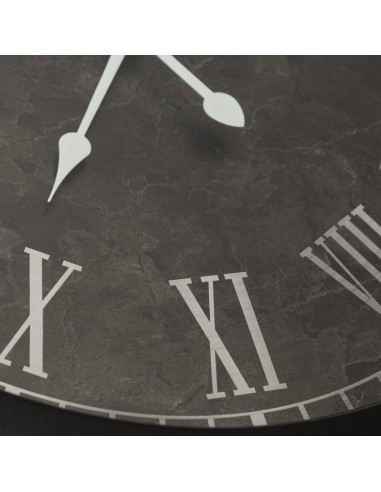 ZEGAR DEKORACYJNY 68 O 40 X 7 CM CZARNY