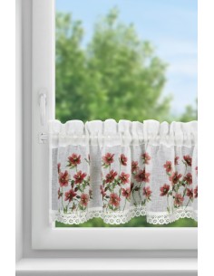 FIRANA GOTOWA ISA 150 X 30 CM BIAŁY