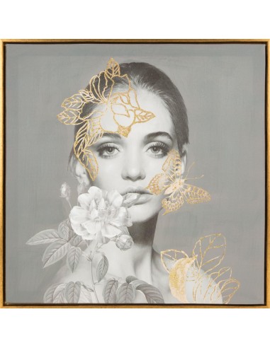 OBRAZ 572 50 X 50 CM POPIELATY