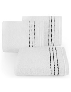 RĘCZNIK FIORE (01) 30 X 50 CM BIAŁY