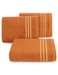 RĘCZNIK FIORE (09) 50 X 90 CM CEGLASTY