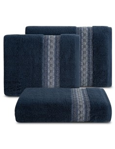 RĘCZNIK MALIKA (04) 70 X 140 CM GRANATOWY