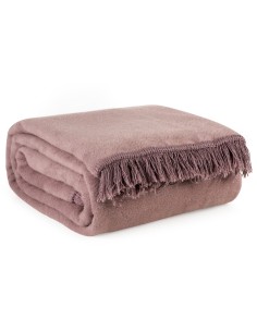 KOC AKRYL 220 X 240 CM PUDROWY RÓŻ 2