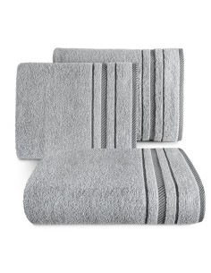 RĘCZNIK KORAL (03) 30 X 50 CM SREBRNY