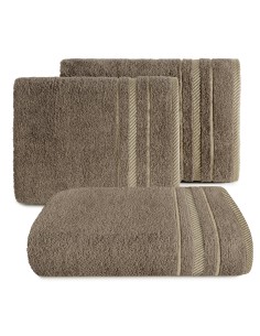 RĘCZNIK KORAL (04) 70 X 140 CM BRĄZOWY