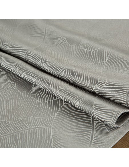 OBRUS ISLA 40 X 140 CM SREBRNY