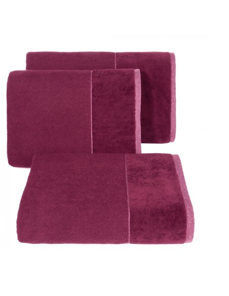 RĘCZNIK LUCY (12) 70 X 140 CM AMARANTOWY