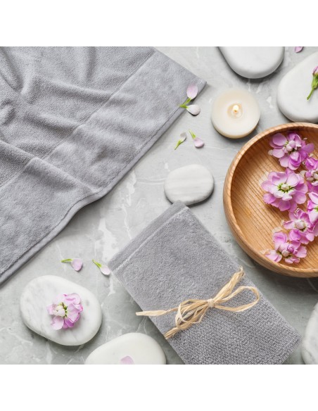 RĘCZNIK LUCY (12) 70 X 140 CM AMARANTOWY