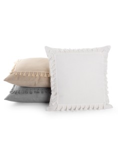 POSZEWKA BOHO 2 45 X 45 CM SZARY 2