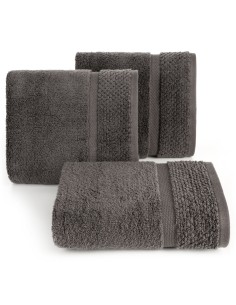 RĘCZNIK VILIA (04) 50 X 90 CM BRĄZOWY