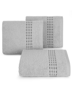 RĘCZNIK RIVA (04) 30 X 50 CM SREBRNY