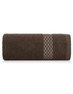 RĘCZNIK RIVA (06) 50 X 90 CM BRĄZOWY 2