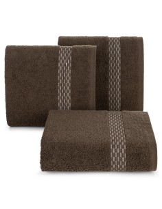 RĘCZNIK RIVA (06) 70 X 140 CM BRĄZOWY