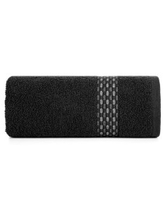 RĘCZNIK RIVA (08) 70 X 140 CM CZARNY 2