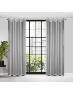 FIRANA GOTOWA NOELIA 140 X 250 CM SREBRNY 2