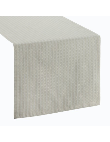 OBRUS FLASH 1 40 X 180 CM KREMOWY