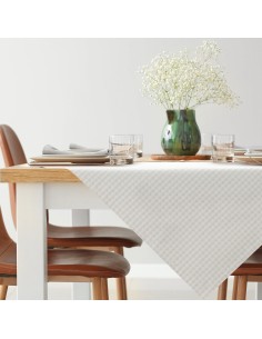 OBRUS FLASH 1 85 X 85 CM KREMOWY