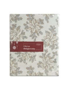 OBRUS NOEL 2 35 X 180 CM KREMOWY 2