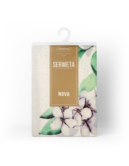 OBRUS NATU 7 85 X 85 CM BIAŁY