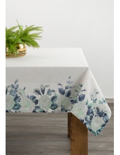 OBRUS POLA 140 X 300 CM BIAŁY