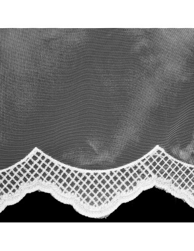 FIRANA GOTOWA ELLIE 350 X 145 CM BIAŁY