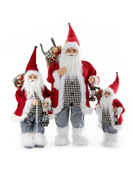 MIKOŁAJ 26 X 16 X 45 CM CZERWONY