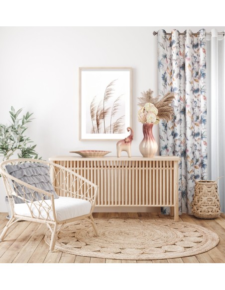 WAZON DEKORACYJNY EVITA (01) FI 16 X 25 CM KREMOWY