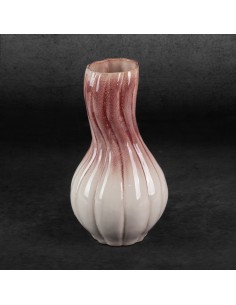 WAZON DEKORACYJNY EVITA (02) FI 17 X 32 CM KREMOWY 2