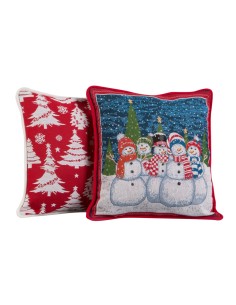 ŚWIĄTECZNA POSZEWKA XMAS 45 X 45 CM CZERWONY 2