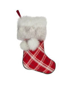 ŚWIĄTECZNA OZDOBA GRID 50 CM CZERWONY