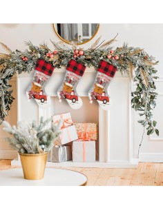 ŚWIĄTECZNA OZDOBA RENNE 50 CM JASNOSZARY 2