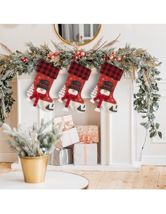 ŚWIĄTECZNA OZDOBA SNOW 50 CM CZERWONY 2