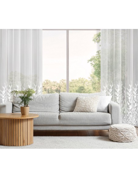 FIRANA GOTOWA TALINA 140 X 250 CM BIAŁY