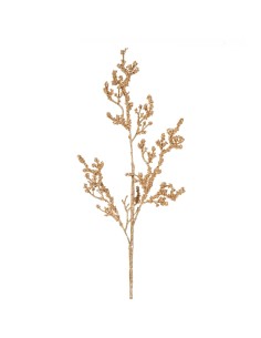 GAŁĄZKA ŚWIĄTECZNA DEKORACYJNA 82 50 CM SZAMPAŃSKI