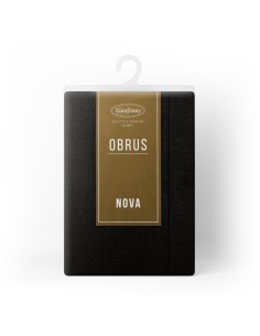 OBRUS STELLA 2 145 X 300 CM CZARNY 2